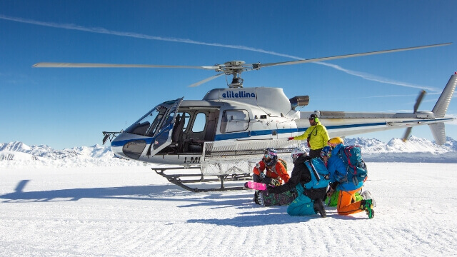 Livigno im Winter - Heliski, Freeride und Freestyle