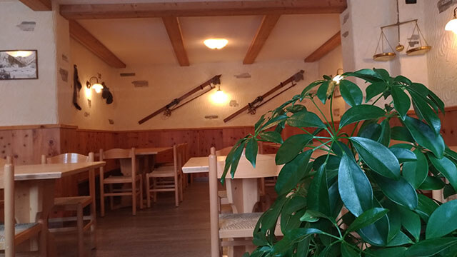 La taverna di Baita Cusini