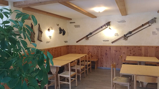 Die Taverne von Baita Cusini